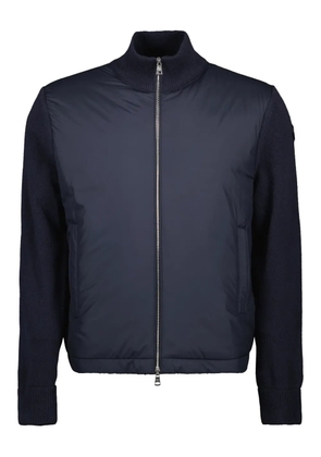 Moncler zip-up padded jacket - Blue
