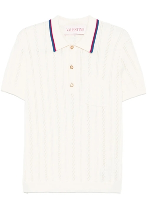 Valentino Garavani cotton polo shirt - White