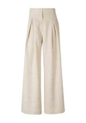 ANDRES OTALORA high-waist flared trousers - Neutrals