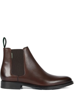 PS Paul Smith elastic-sided leather chelsea boots - Brown