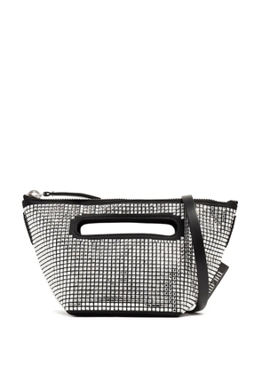 The Attico Via Dei Giardini 15 crystal tote bag - Silver