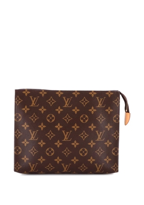 Louis Vuitton Pre-Owned Toiletry NM Monogram Canvas pouch - Brown