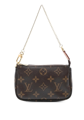 Louis Vuitton Pre-Owned 2021 Monogram Mini Pochette Accessoires handbag - Brown
