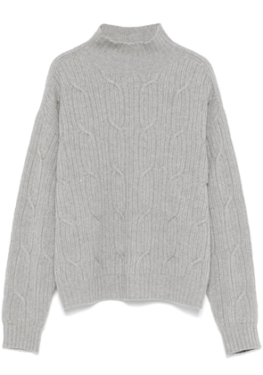 Peserico cable-knit sweater - Grey