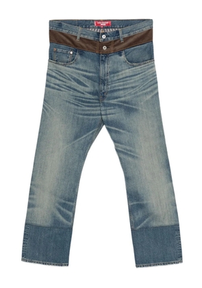 Junya Watanabe MAN x Levis panelled jeans - Blue