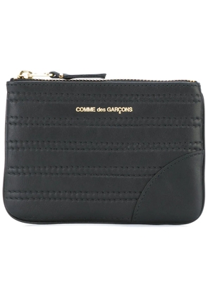 Comme Des Garçons Wallet stitch coin purse - Black
