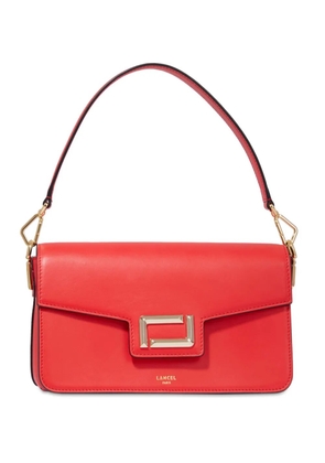 Lancel medium leather shoulder bag - Red