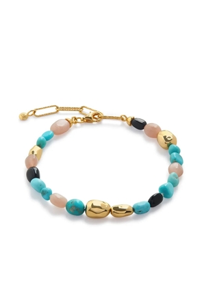 Monica Vinader Rio Multi Gemstone beaded bracelet - Blue