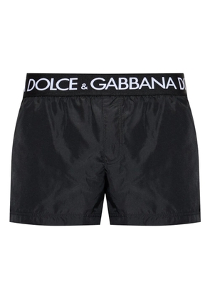Dolce & Gabbana logo-waistband boxers - Black