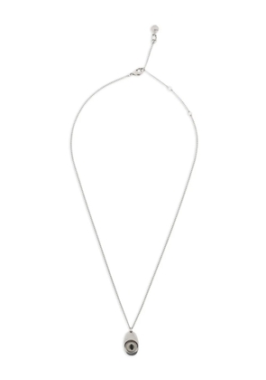 LEMAIRE Cat Eye pendant necklace - Silver