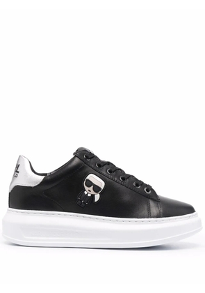 Karl Lagerfeld K/Ikonic flatform sneakers - Black