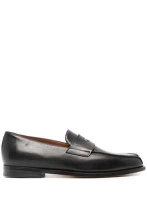 Doucal's Mario 50 leather loafers - Brown