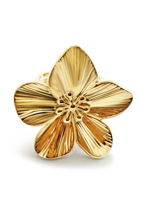 HZMER JEWELLERY floral-detail ring - Gold