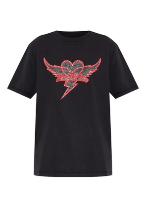 Zadig&Voltaire Edwin heart graphic T-shirt - Black