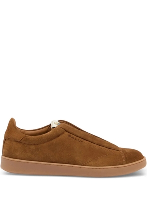 Bally Retro Crest suede sneakers - Brown