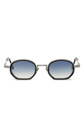 John Dalia oval-frame sunglasses - Silver