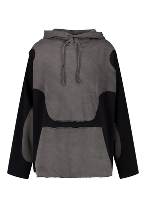 LUEDER Armour two-toned hoodie - Grey