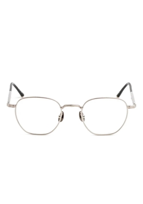Matsuda square-frame glasses - Silver