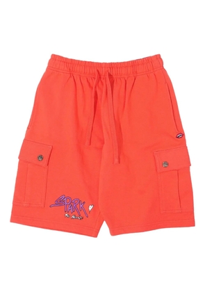 Chrome Hearts Matty Boy Sick Hearts shorts - Red