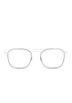 Matsuda M3157 square-frame glasses - Silver