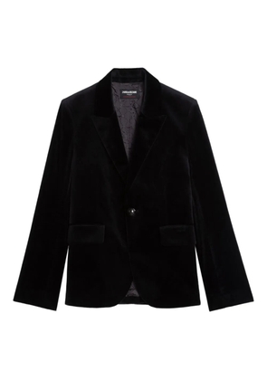 Zadig&Voltaire Vavy velvet blazer - Black