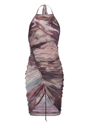 Balmain tulle short dress - Grey