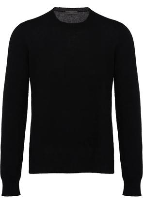 Prada crew neck jumper - Black