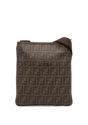 Fendi Pre-Owned 2000-2010 Zucca Spalmati crossbody bag - Brown