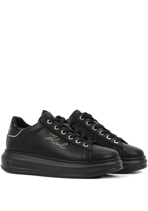 Karl Lagerfeld KAPRI logo-detail platform sneakers - Black