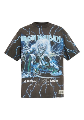 Represent x Iron Maiden graphic-print T-shirt - Grey