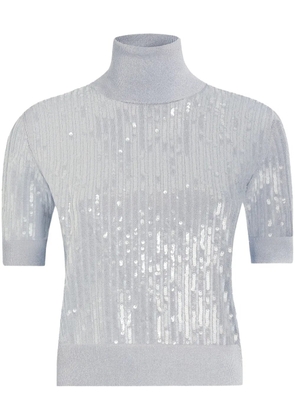 Dolce & Gabbana sequin-embellished top - Grey