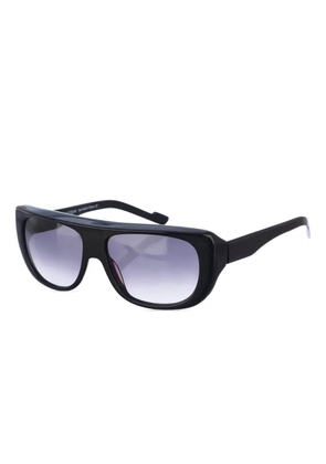 Courrèges geometric frame sunglasses - Black