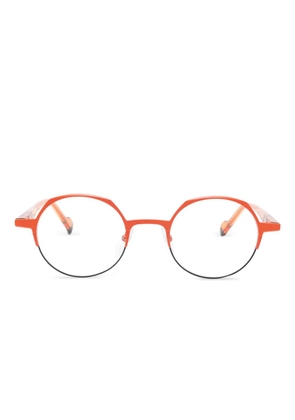 Etnia Barcelona round-frame glasses - Orange