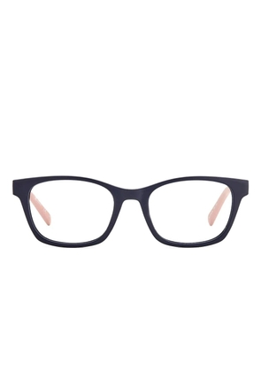 MISSONI EYEWEAR rectangle-frame glasses - Blue