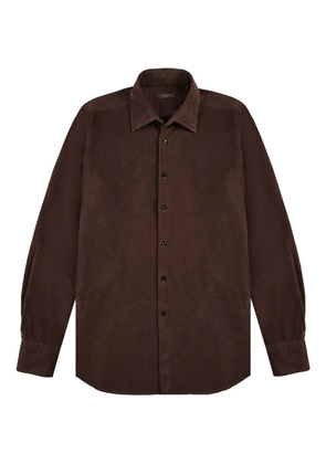 Glanshirt corduroy shirt - Brown