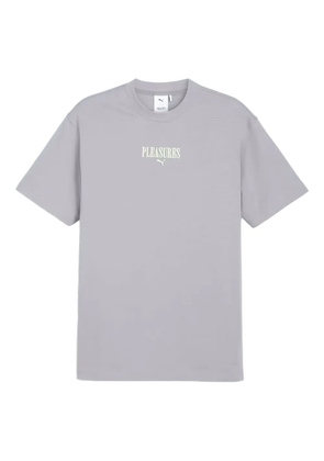 PUMA cotton-blend t-shirt - Grey