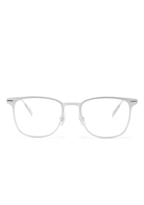 Montblanc square-frame glasses - Silver