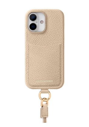 MAISON de SABRÉ The Sling card-slot iPhone 17 case - Neutrals