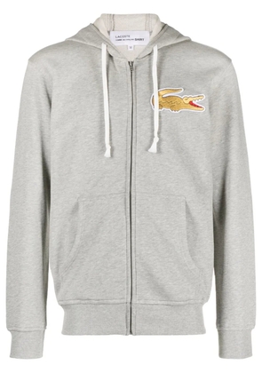 Comme Des Garçons Shirt logo-patch cotton jacket - Grey