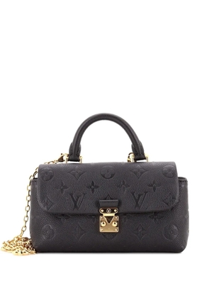 Louis Vuitton Pre-Owned Madeleine Handbag Monogram Empreinte Leather Nano satchel - Black