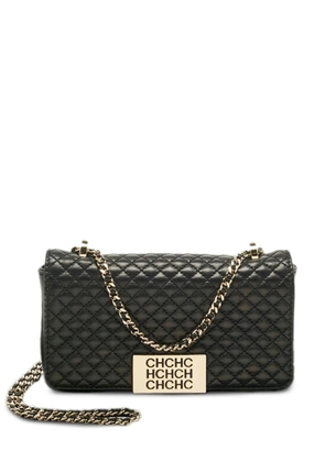 Carolina Herrera Vintage quilted chain mini bag - Black