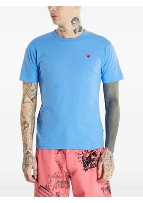 Comme Des Garçons Play Heart Logo T-shirt - Blue