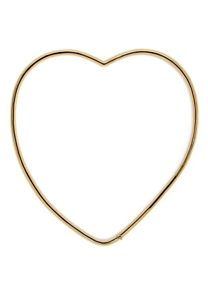 Yvonne Léon 9kt yellow gold heart necklace