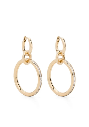 Spinelli Kilcollin 18kt yellow gold Taryn diamond hoop earrings