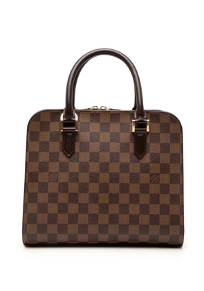 Louis Vuitton Pre-Owned 2000 Damier Ebene Triana handbag - Brown