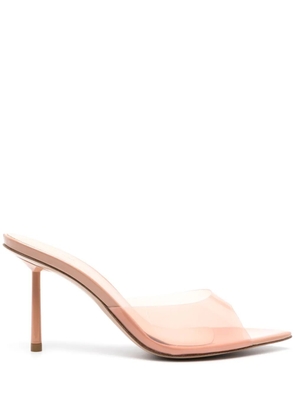 Le Silla Gilda 90mm translucent sandals - Neutrals