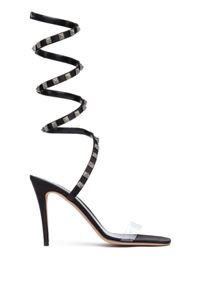Valentino Garavani Rockstud 100 leather sandals - Black