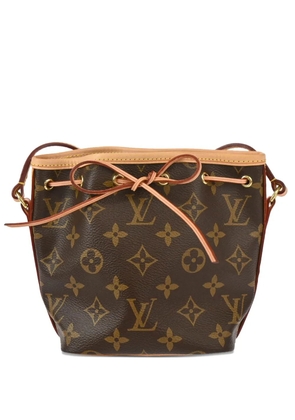 Louis Vuitton Pre-Owned 2019 Nano Noé bucket bag - Brown