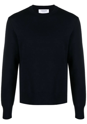 Thom Browne crew-neck cotton jumper - Blue