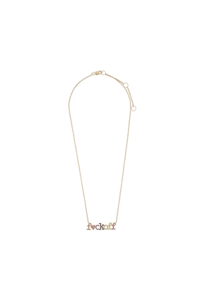 Natasha Zinko diamond-embellished necklace - Gold